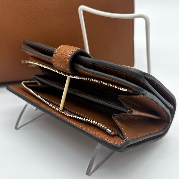 Kate Spade Leila Medium Triple Compartment Satchel Bag & Compact Bifold Wallet - Picture 13 of 15